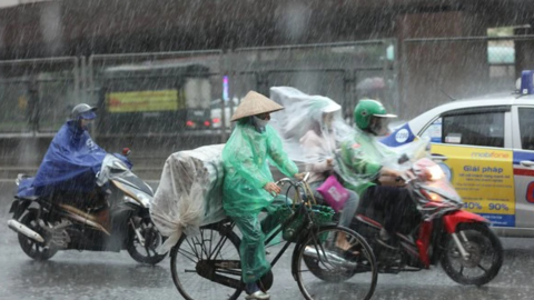 Miền Bắc mưa nhỏ, Miền Trung, Nam Bộ đón mưa lớn