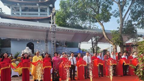 Khánh thành hai công trình phục vụ đời sống Nhân dân