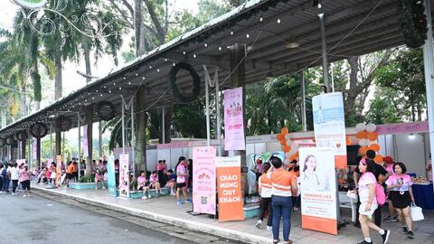 5.000 người đồng hành cùng bệnh nhân ung thư tại "Ngày hội nón hồng"
