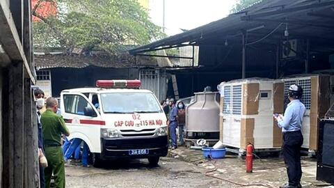 Nghi nổ khí lốc máy điều hòa khiến nhiều người bị thương nặng