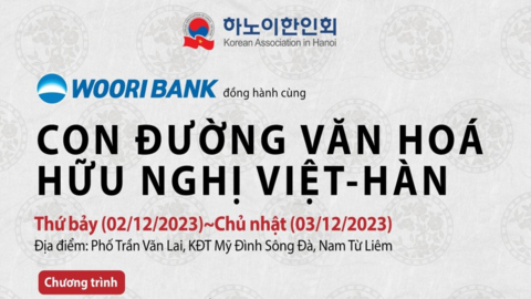 Liz Kim Cương diễn tại "Con đường văn hóa hữu nghị Việt - Hàn"