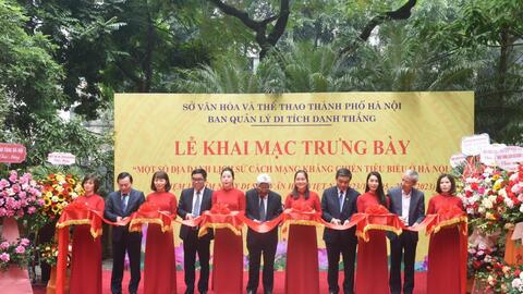 Trưng bày tư liệu di tích lịch sử kháng chiến tiêu biểu