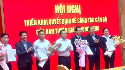 Ban Tuyên giáo Trung ương bổ nhiệm nhân sự mới