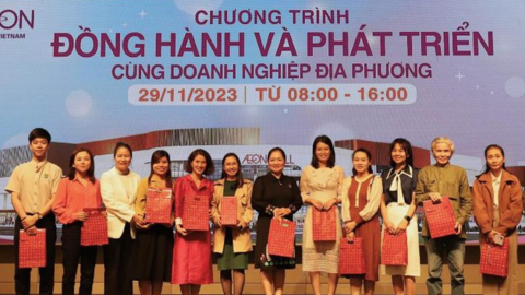 AEON Việt Nam hỗ trợ đào tạo nhà cung cấp Huế và các tỉnh lân cận