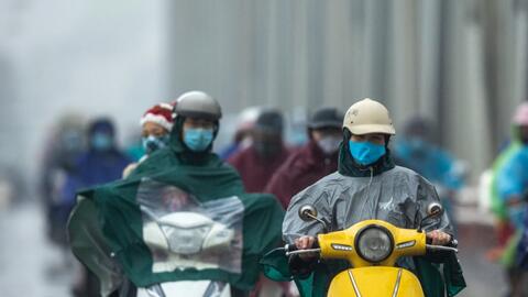 Bắc Bộ mưa rải rác, sáng sớm xuất hiện sương mù