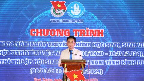 Bình Dương: Tuyên dương “Sinh viên 5 tốt”, “Học sinh 3 rèn luyện”