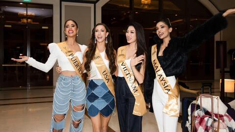 Đoàn Thu Thủy thể hiện hoàn hảo mọi phần thi tại Miss Global