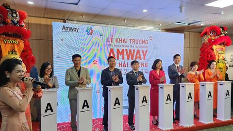 Khai trương Siêu thị và Trung tâm trải nghiệm Amway tại Hải Phòng