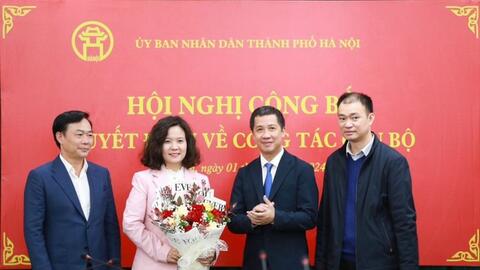 Điều động, bổ nhiệm nhân sự Hà Nội và 3 tỉnh