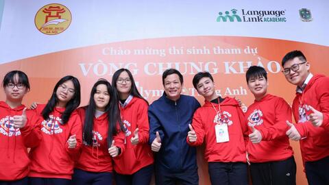 191 thí sinh Hà Nội thi chung khảo Olympic Tiếng Anh cấp THCS