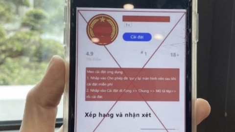 Người đàn ông mất 800 triệu đồng vì cài đặt phải phần mềm dịch vụ công giả mạo