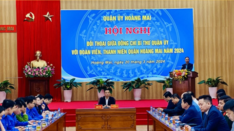 Lãnh đạo quận Hoàng Mai giải đáp băn khoăn cho bạn trẻ