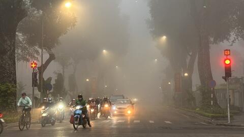 Miền Bắc lại nồm ẩm kéo dài