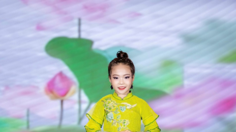 Nguyễn Phạm Hà Linh là Á quân 1 Siêu mẫu nhí toàn năng