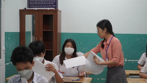 TP HCM: Công bố số liệu đăng ký nguyện vọng 1 thi lớp 10