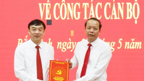 Điều động, bổ nhiệm Ủy viên Ban Thường vụ Tỉnh ủy giữ chức vụ mới