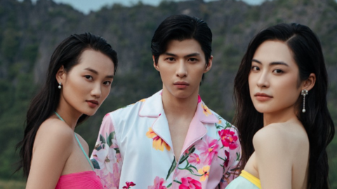 NTK Adrian Anh Tuấn kể câu chuyện hoa lá trong BST “Ngân nga”