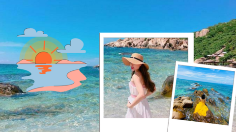 Điểm du lịch biển giá rẻ gần Hà Nội đang hot: Là bãi biển hữu tình bậc nhất việt Nam, sở hữu 1 mốc địa đầu trên bản đồ Tổ quốc