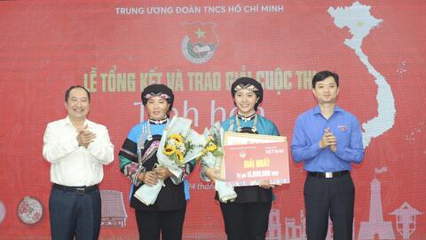 Cô gái dân tộc Bố Y giành giải nhất “Tinh hoa Việt Nam”