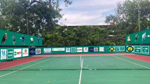 Giải Quần vợt Hoài Khương sẵn sàng tranh đấu