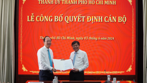 Ông Tăng Hữu Phong giữ chức Phó Trưởng Ban Tuyên giáo Thành ủy TP HCM