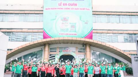 Diana Unicharm hưởng ứng ngày ASEAN phòng chống sốt xuất huyết