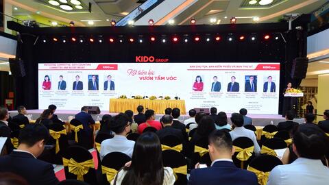 ĐHCĐ Kido: Mua 77% Hùng Vương Plaza trong quý 3, mục tiêu mở 500 cửa hàng miniBAO