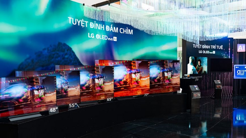 LG mở triển lãm nghệ thuật và công nghệ, trình diễn TV OLED không dây đầu tiên ở Việt Nam