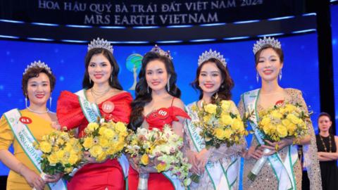 Nhan sắc cựu Giám đốc ngân hàng vừa đăng quang Hoa Hậu Quý bà Trái đất Việt Nam