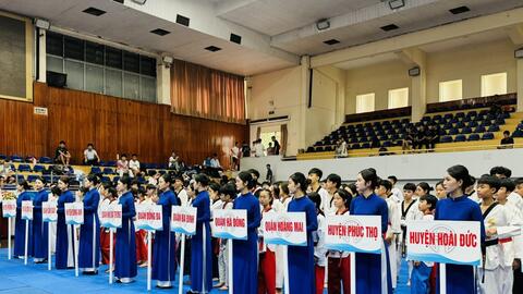 5.200 lượt VĐV tham dự Giải Thể thao các môn hè TP Hà Nội