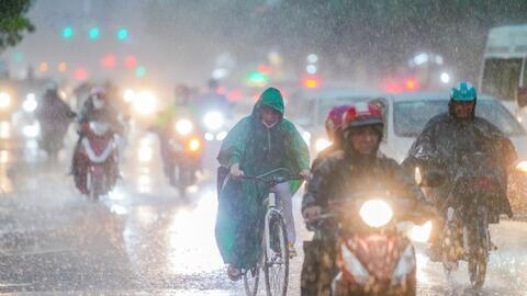 Mưa lớn sắp bao phủ vùng núi Bắc Bộ, Nam Trung Bộ và Tây Nguyên