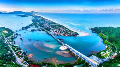 Cận cảnh nơi quy hoạch Khu du lịch quốc gia Lăng Cô - Cảnh Dương