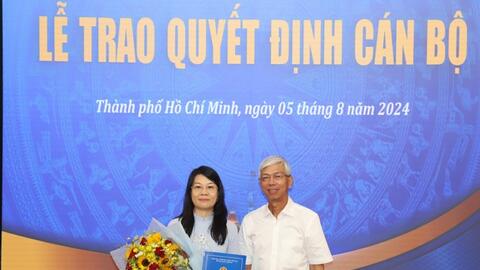 Chủ tịch TPHCM bổ nhiệm cán bộ chủ chốt