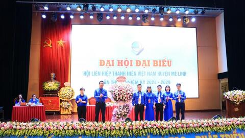Đồng chí Đỗ Hoàng Việt tái cử Chủ tịch Hội LHTN huyện Mê Linh