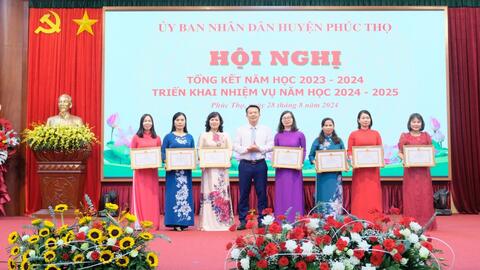 Huyện Phúc Thọ ưu tiên nguồn lực phát triển mạng lưới trường học