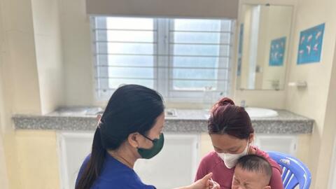 TP Hồ Chí Minh triển khai chiến dịch tiêm vắc xin phòng sởi