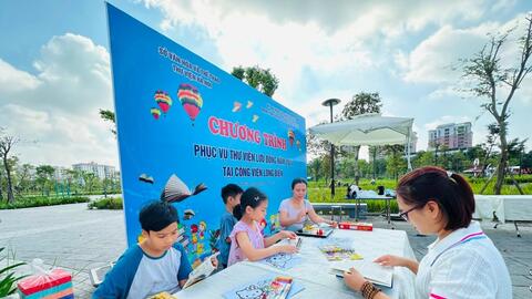 Thư viện lưu động lan tỏa văn hóa đọc trong cộng đồng