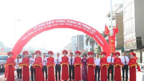 Chính thức thông xe 2 dự án giao thông tại quận Tây Hồ