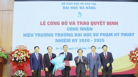 Trường Đại học Sư phạm Kỹ thuật Đà Nẵng có tân Hiệu trưởng