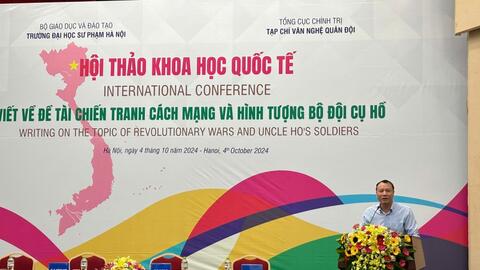 Hội thảo khoa học đề tài chiến tranh cách mạng, người lính Cụ Hồ