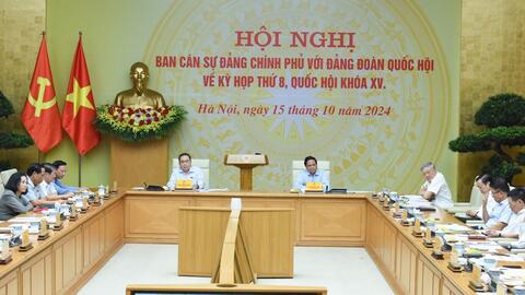 Tích cực chuẩn bị các dự án luật, nghị quyết trình Quốc hội