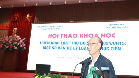 Năng lực của chính quyền Thủ đô phát huy nguồn lực đô thị