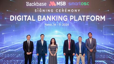 MSB hợp tác cùng Backbase, SmartOSC triển khai nền tảng ngân hàng tương tác