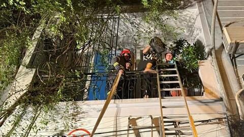 Kịp thời cứu giúp 2 người thoát khỏi đám cháy trong đêm