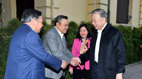 Tổng Bí thư Tô Lâm làm việc với Ban Thường vụ Thành ủy Hà Nội