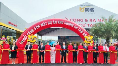 Tập đoàn Bcons ra mắt thêm 2.650 căn hộ tại Bình Dương