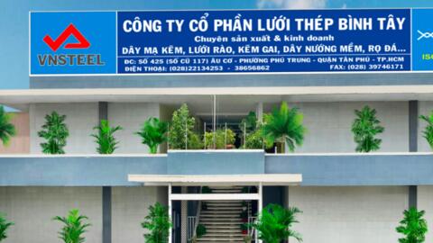 Phạt gần nửa tỷ đồng đối với Công ty Lưới thép Bình Tây