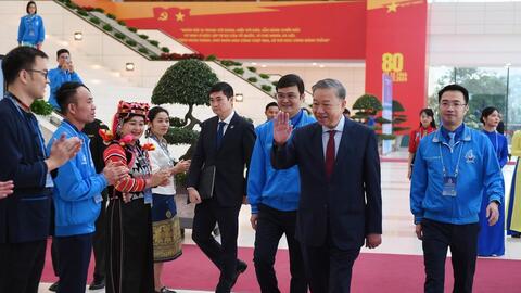 Tổng Bí thư Tô Lâm dự Đại hội Hội LHTN Việt Nam