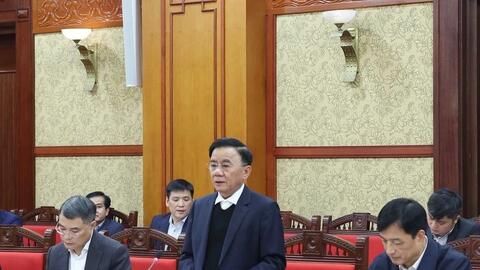 Thường trực Ban Bí thư Trần Cẩm Tú làm việc với các cơ quan của Đảng, MTTQ về Nghị quyết 18