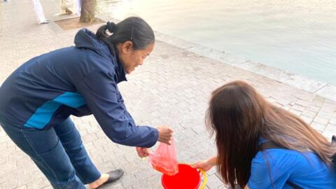 “Thả cá không thả túi nilon” để Hà Nội thêm sáng, xanh, sạch đẹp